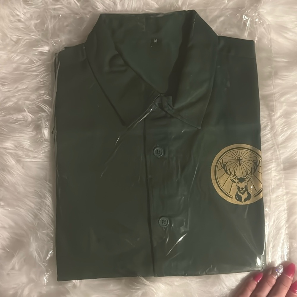 *NEW* Men’s Jagermeister Button-Up
